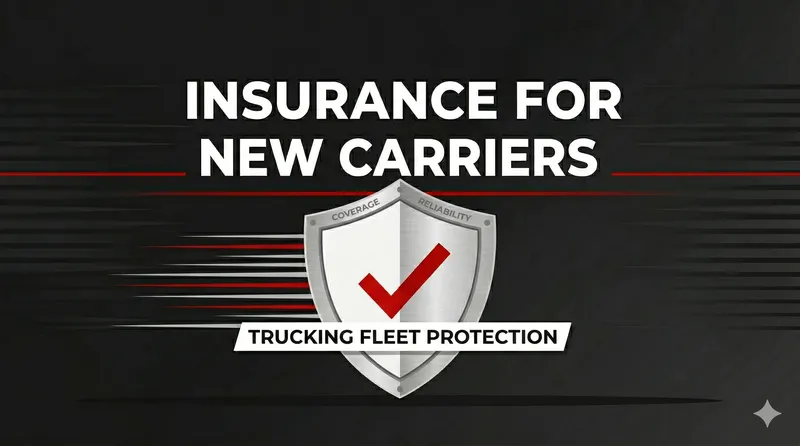 Trucking insurance for new carriers